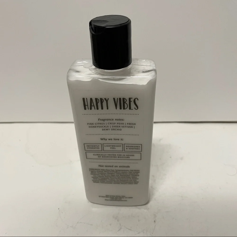 Bath And Body Works Happy Vibes Body Lotion 8 OZ HTF